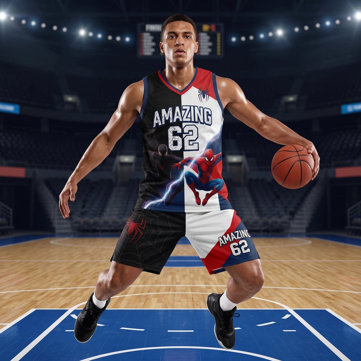 Sport Fan Set — Basketball Jersey + Shorts | COMBO GIFTS FOR FAN - Custom Fan Apparel Image 5