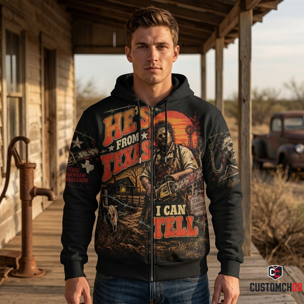 Texas Chainsaw Inspired Shirt β Retro Horror Movie Fan Tee