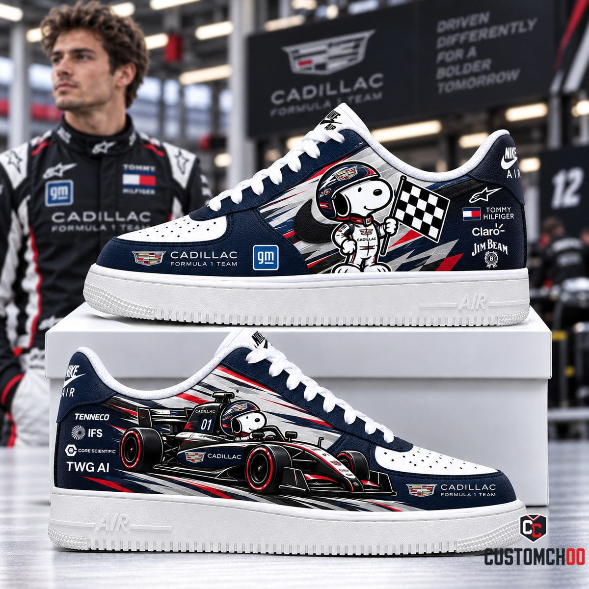 Sport Racing Fan Shoes | All 11 Formula Teams Available -Ver2
