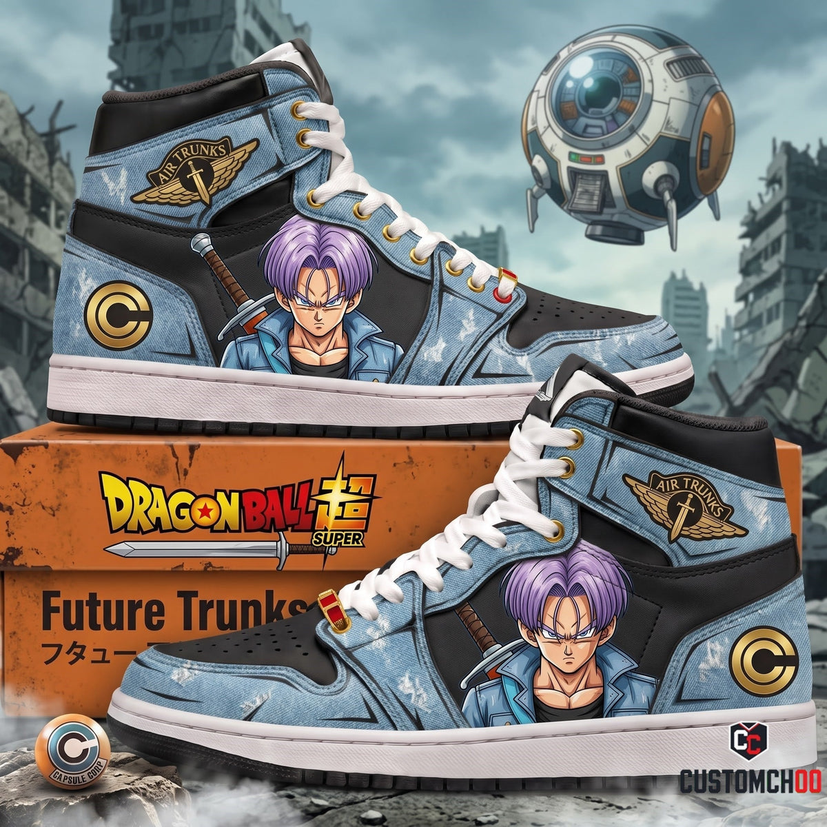 Limited Edition Trunks Fan Shoes — Anime High Top Sneaker Gift