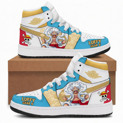 Anime Fan Edition High Top Sneakers — Anime Inspired Inspired Fan Shoes - Custom Fan Apparel Image 3