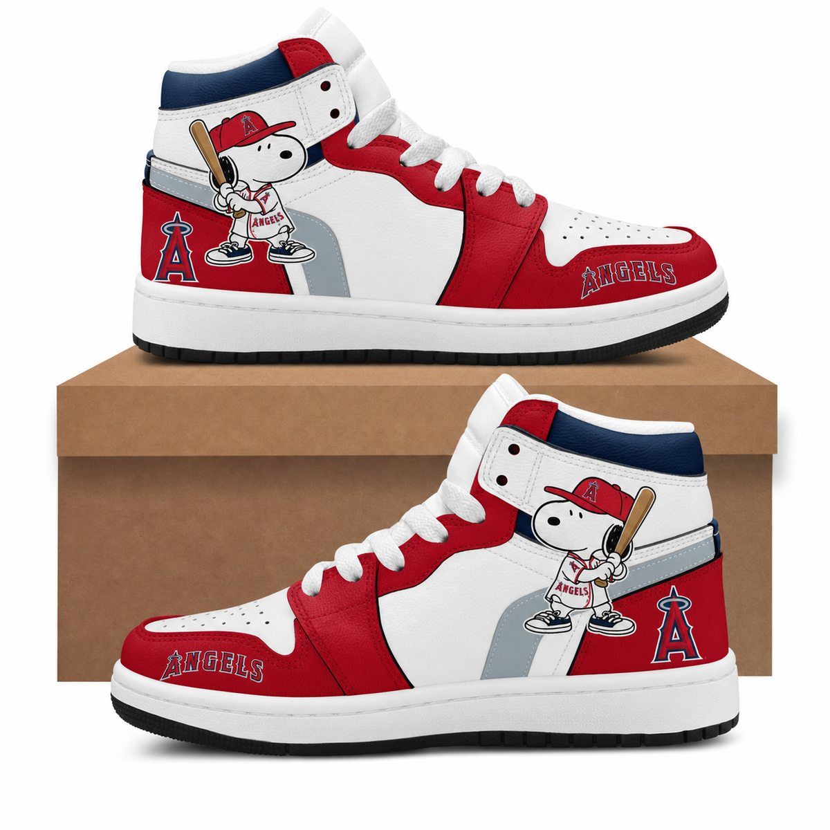 MLB Baseball Fan High Top Sneakers | All 30 Teams Available - Custom Fan Apparel Image 17