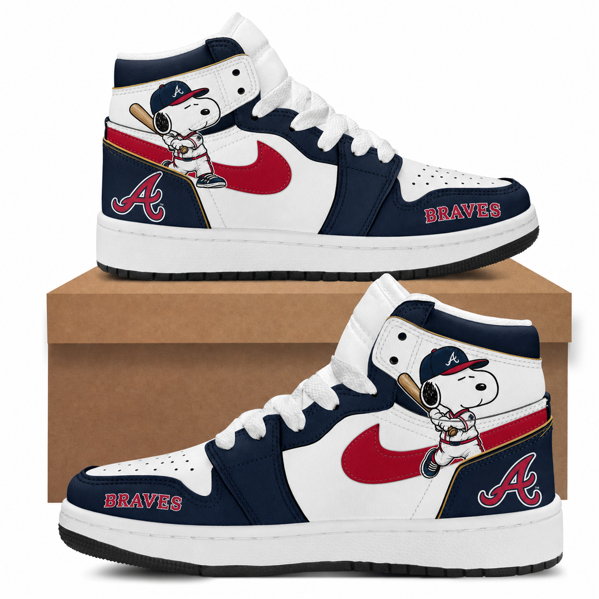 MLB Baseball Fan High Top Sneakers | All 30 Teams Available - Custom Fan Apparel Image 20