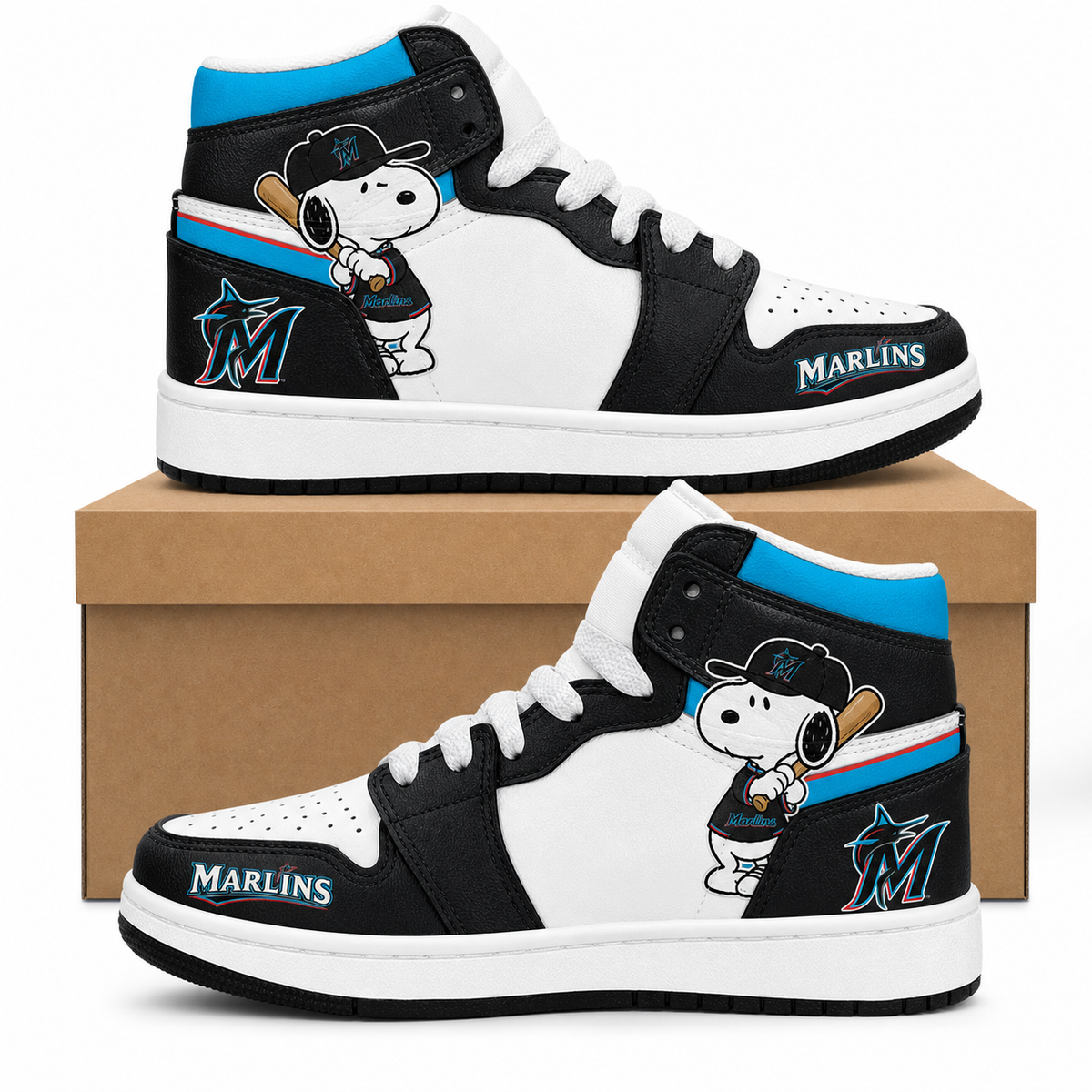 MLB Baseball Fan High Top Sneakers | All 30 Teams Available