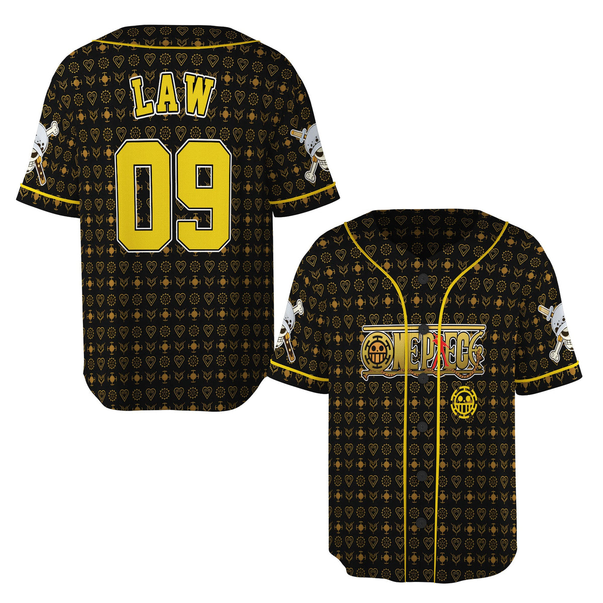 Custom One Piece Baseball Jersey Shirt, Personalized Cosplay Anime Style Team Uniform, Sports Fan Gi - Custom Fan Apparel Image 15