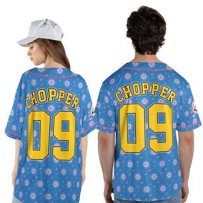 Custom One Piece Baseball Jersey Shirt, Personalized Cosplay Anime Style Team Uniform, Sports Fan Gi - Custom Fan Apparel Image 3