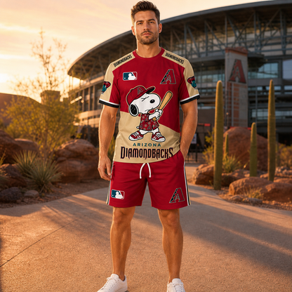 Arizona Diamondbacks MLB Fan Set T-Shirt and Shorts