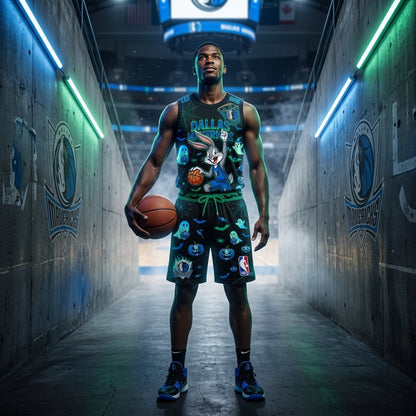 Sport Fan Set — Basketball Jersey+ Shorts | All 30 Teams Available