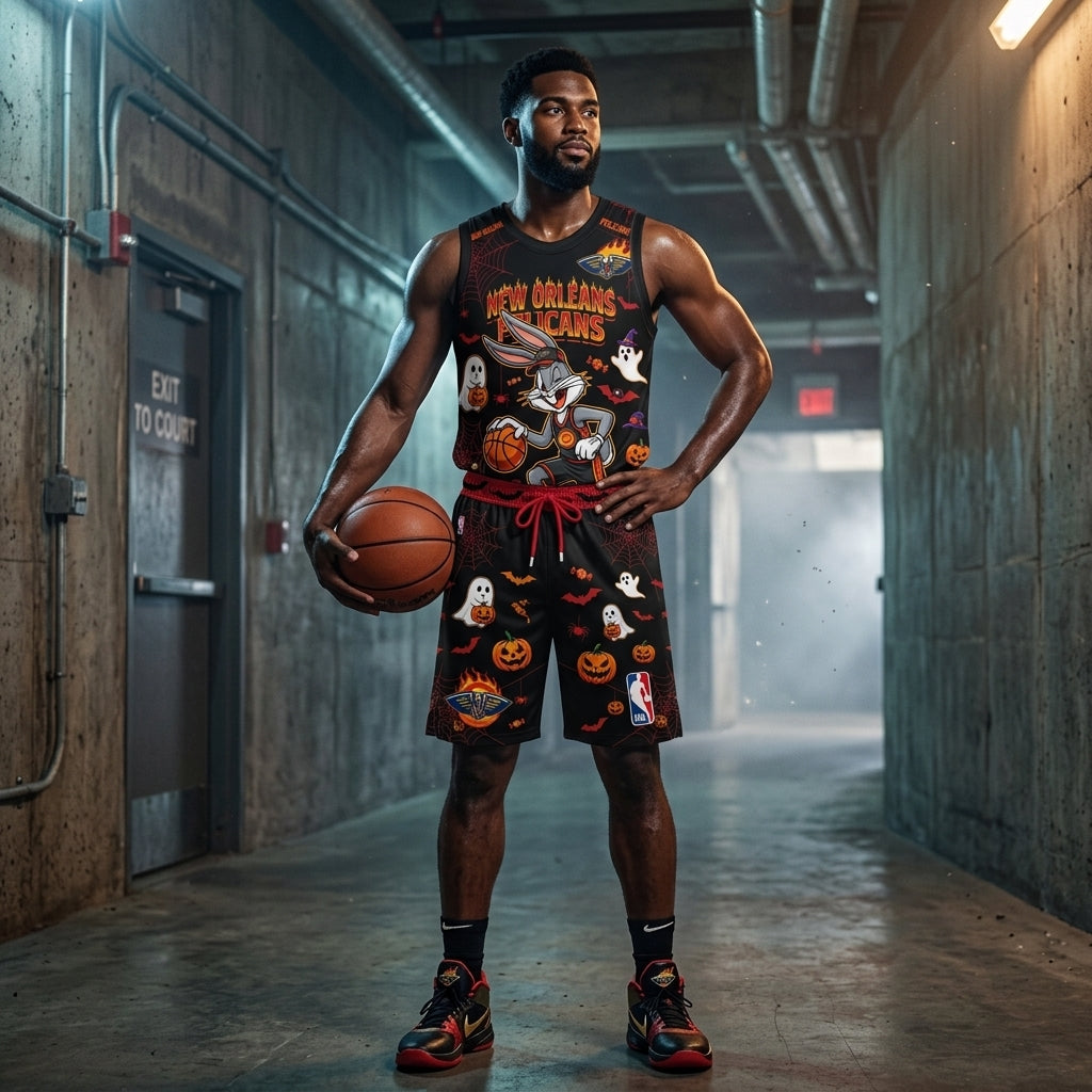 Sport Fan Set — Basketball Jersey+ Shorts | All 30 Teams Available