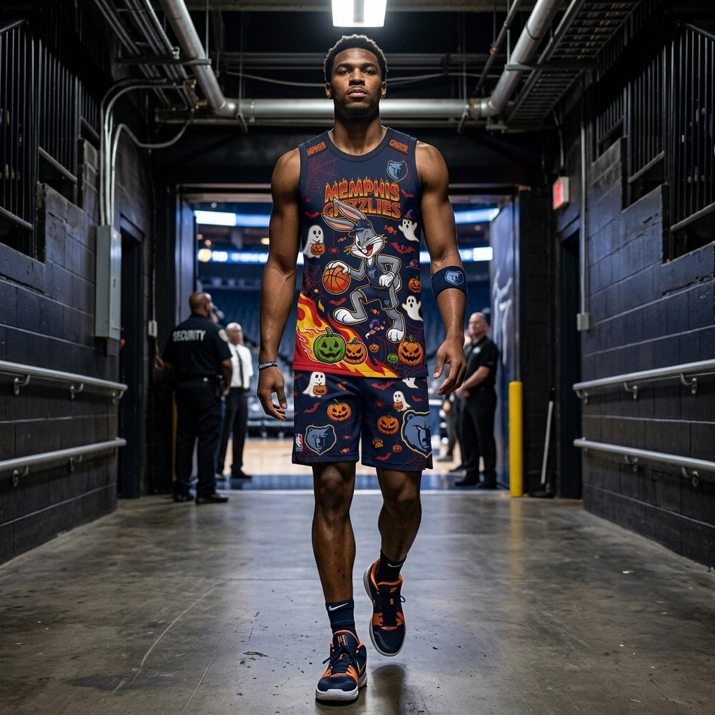 Sport Fan Set — Basketball Jersey+ Shorts | All 30 Teams Available
