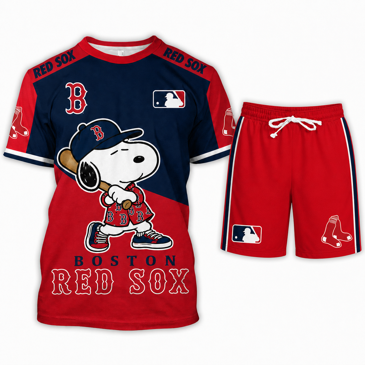 Boston Red Sox MLB Fan Set T-Shirt and Shorts