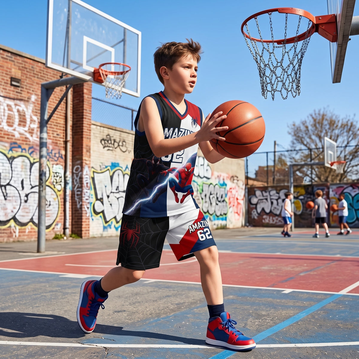 Sport Fan Set — Basketball Jersey + Shorts | COMBO GIFTS FOR FAN - Custom Fan Apparel Image 2
