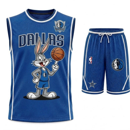 Sport Fan Set — Basketball Jersey+ Shorts | 15 Teams Available