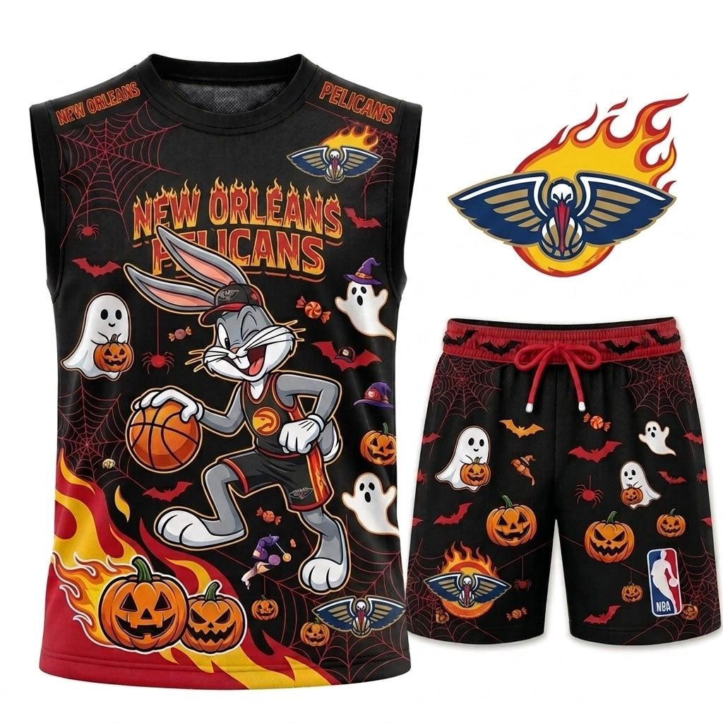 Sport Fan Set — Basketball Jersey+ Shorts | All 30 Teams Available