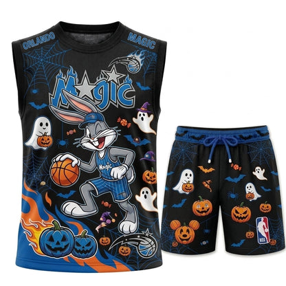 Sport Fan Set — Basketball Jersey+ Shorts | All 30 Teams Available