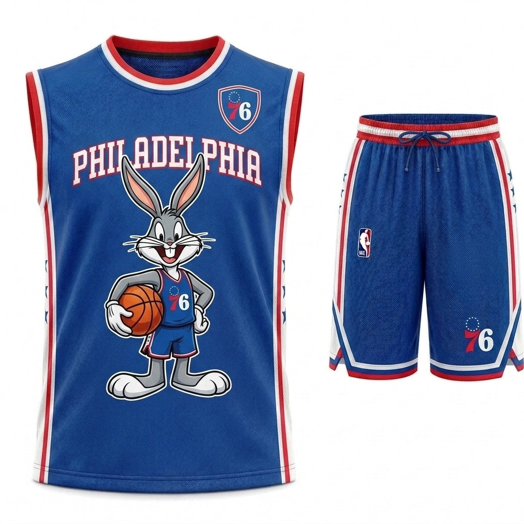 Sport Fan Set — Basketball Jersey+ Shorts | 15 Teams Available