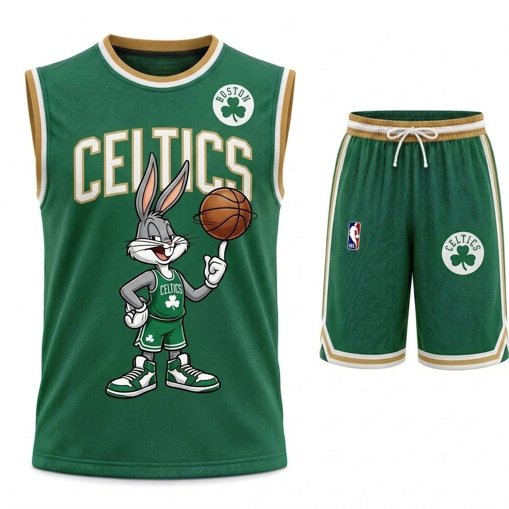 Sport Fan Set — Basketball Jersey+ Shorts | 15 Teams Available - Custom Fan Apparel Image 12