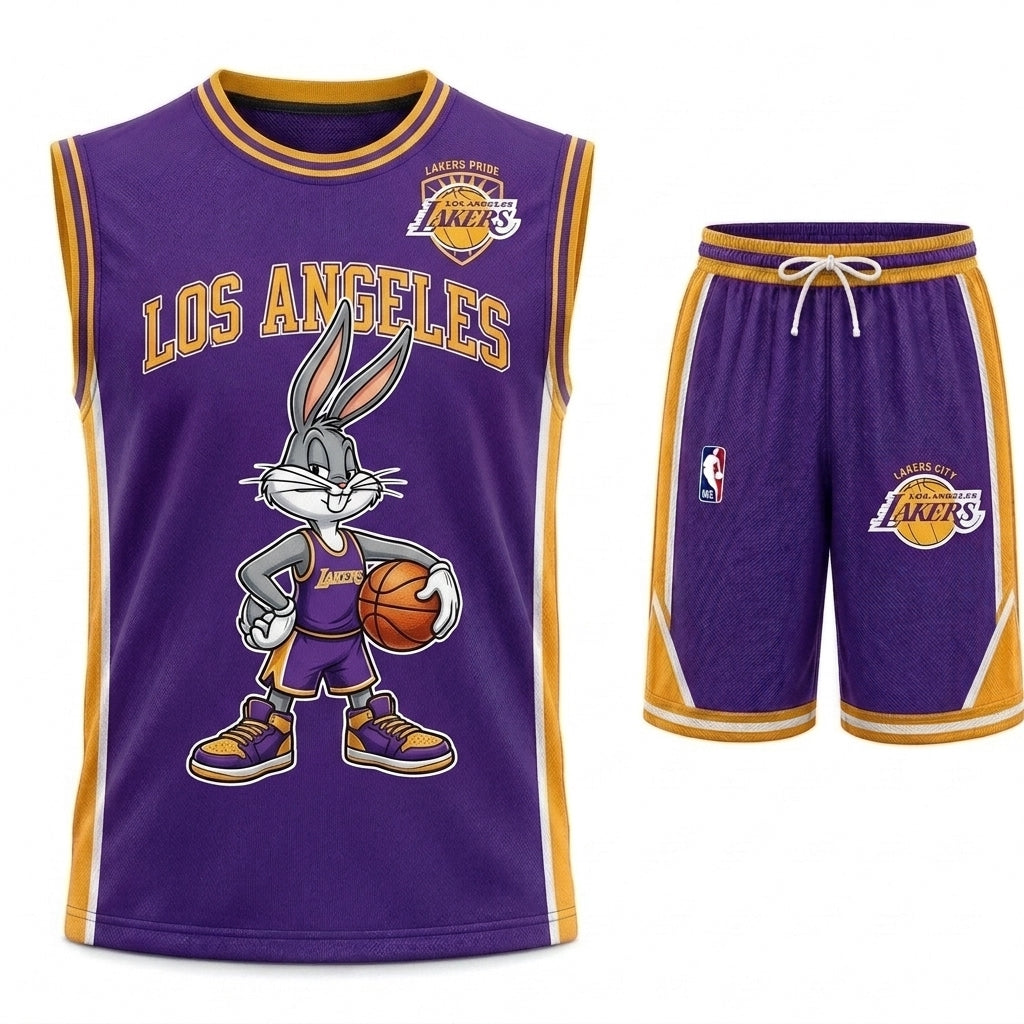 Sport Fan Set — Basketball Jersey+ Shorts | 15 Teams Available - Custom Fan Apparel Image 8