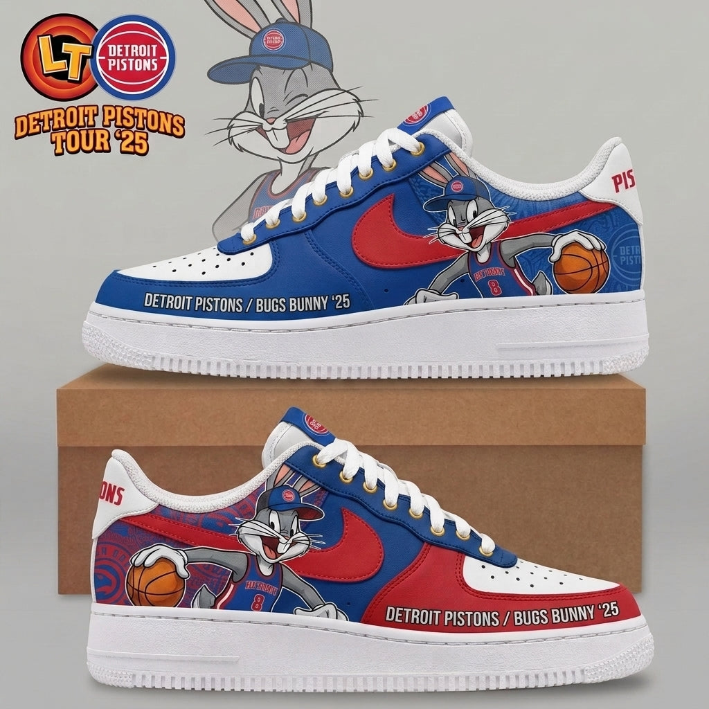 Bugs Bunny NBA Basketball Fan Low Top Sneakers | All 30 Teams Available - Custom Fan Apparel Image 6