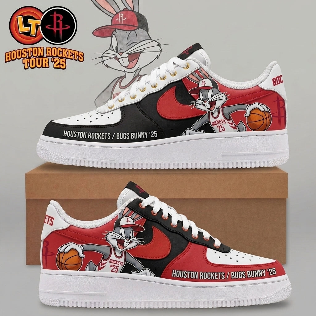 Bugs Bunny NBA Basketball Fan Low Top Sneakers | All 30 Teams Available