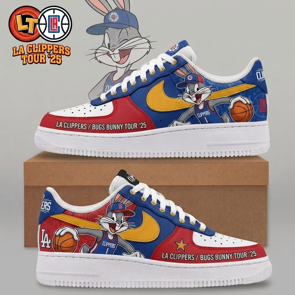 Bugs Bunny NBA Basketball Fan Low Top Sneakers | All 30 Teams Available - Custom Fan Apparel Image 20