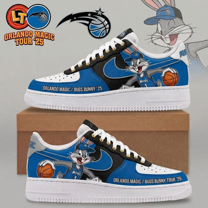Bugs Bunny NBA Basketball Fan Low Top Sneakers | All 30 Teams Available - Custom Fan Apparel Image 12