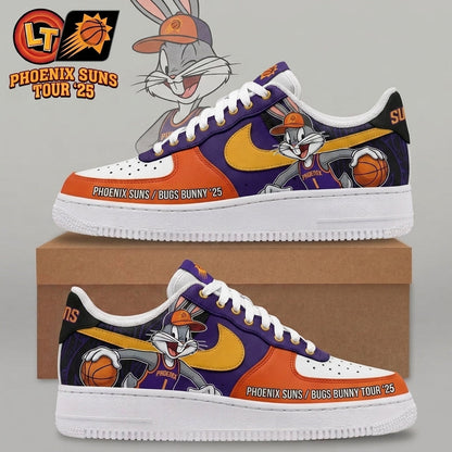 Bugs Bunny NBA Basketball Fan Low Top Sneakers | All 30 Teams Available
