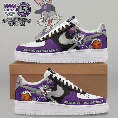 Bugs Bunny NBA Basketball Fan Low Top Sneakers | All 30 Teams Available