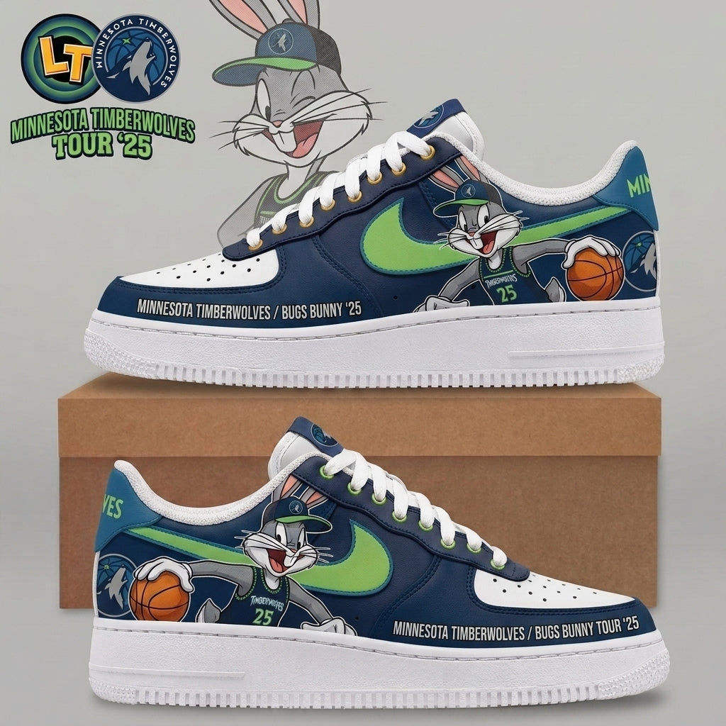 Bugs Bunny NBA Basketball Fan Low Top Sneakers | All 30 Teams Available - Custom Fan Apparel Image 15