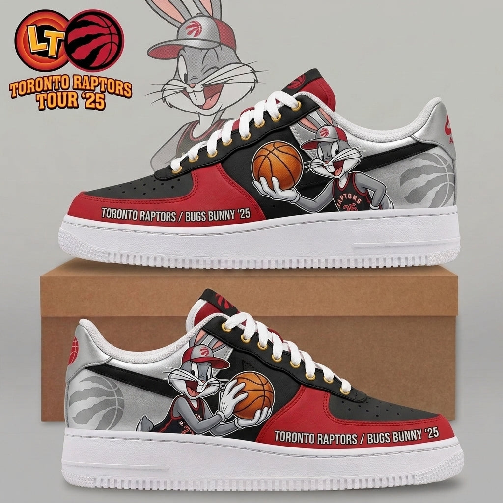Bugs Bunny NBA Basketball Fan Low Top Sneakers | All 30 Teams Available - Custom Fan Apparel Image 4