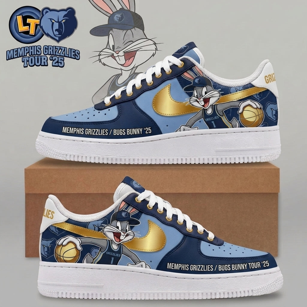 Bugs Bunny NBA Basketball Fan Low Top Sneakers | All 30 Teams Available