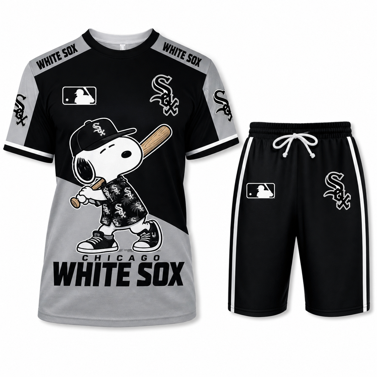 Chicago White Sox MLB Fan Set T-Shirt and Shorts