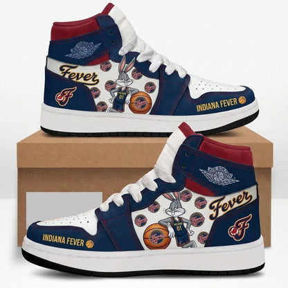 Women’s Basketball Fan High Top Sneakers | 15 WNBA Teams Available - Custom Fan Apparel Image 1