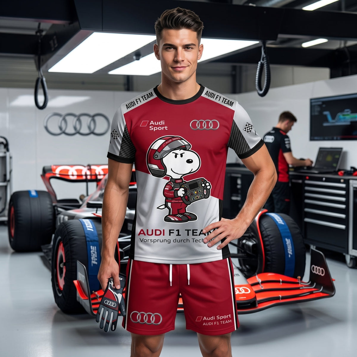 Sport Fan Set — T-Shirt + Shorts | All 10 Teams Available - Custom Fan Apparel Image 8