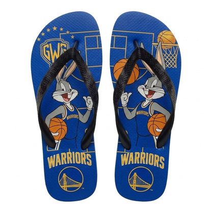 Cartoon Beagle Basketball Flip Flops — Sport Fan Sandals | 30 Teams Available