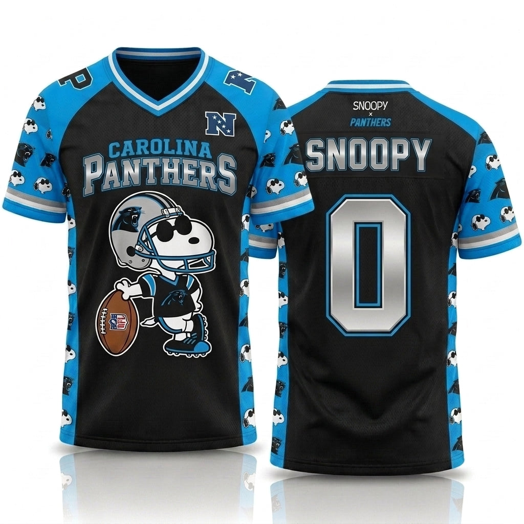 32 Teams Available | Cartoon Beagle Football Jersey — Sport Fan Shirt
