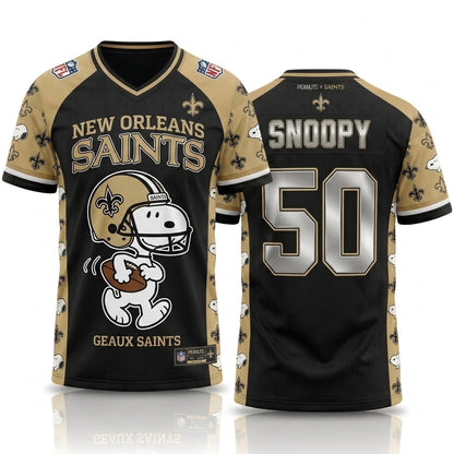 32 Teams Available | Cartoon Beagle Football Jersey — Sport Fan Shirt