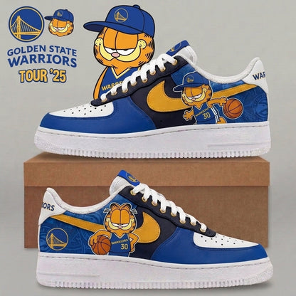 Garfield NBA Basketball Fan Low Top Sneakers | All 30 Teams Available - Custom Fan Apparel Image 19