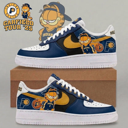 Garfield NBA Basketball Fan Low Top Sneakers | All 30 Teams Available - Custom Fan Apparel Image 7