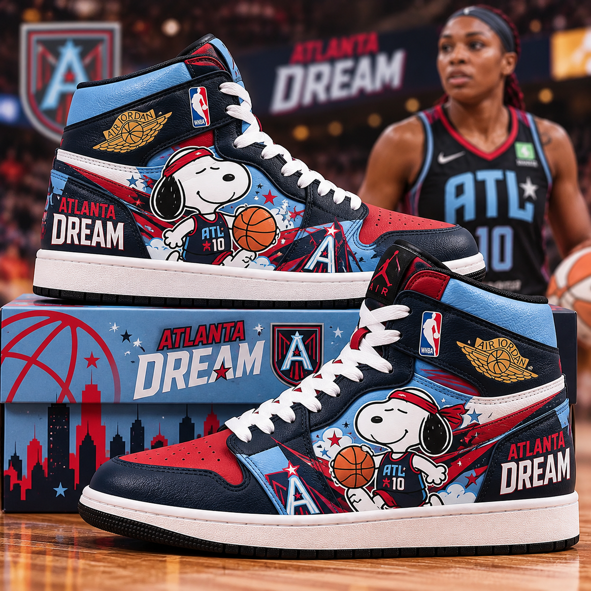 Women’s Basketball Fan High Sneakers | All 15 WNBA Teams Available -Ver3