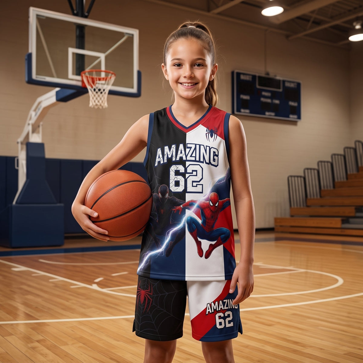 Sport Fan Set — Basketball Jersey + Shorts | COMBO GIFTS FOR FAN - Custom Fan Apparel Image 3