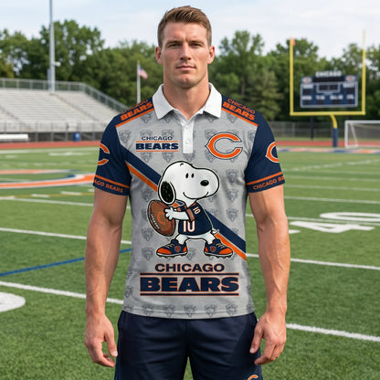 NFC Football Polo Shirt — Team Color Game Day Polo — Retro Football Fan Shirt — Sunday Game Apparel  - Custom Fan Apparel Image 10