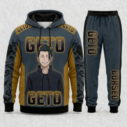 Limited Edition Cursed Academy Fan Set — Hoodie & Sweatpant | Anime Gift - Custom Fan Apparel Image 6
