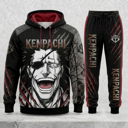 Limited Edition Soul Reaper Fan Set — Hoodie & Sweatpant Set | Anime Sword Warrior Outfit - Custom Fan Apparel Image 9