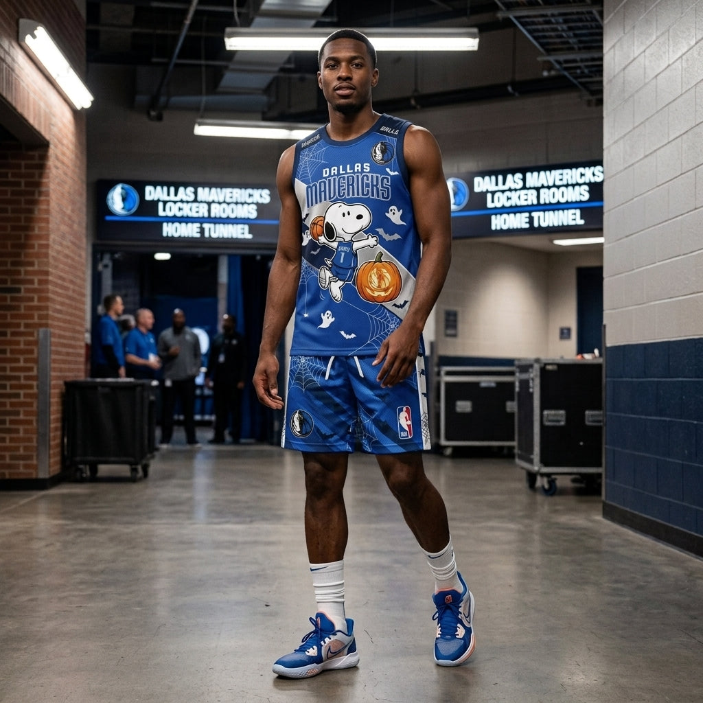 Limited Halloween Basketball Set — Cartoon Beagle Jersey + Shorts | 30 Teams - Custom Fan Apparel Image 18