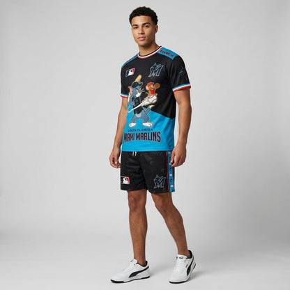 All USA Baseball Teams Inspired Fan Set — Graphic T-Shirt And Shorts Combo Outfit