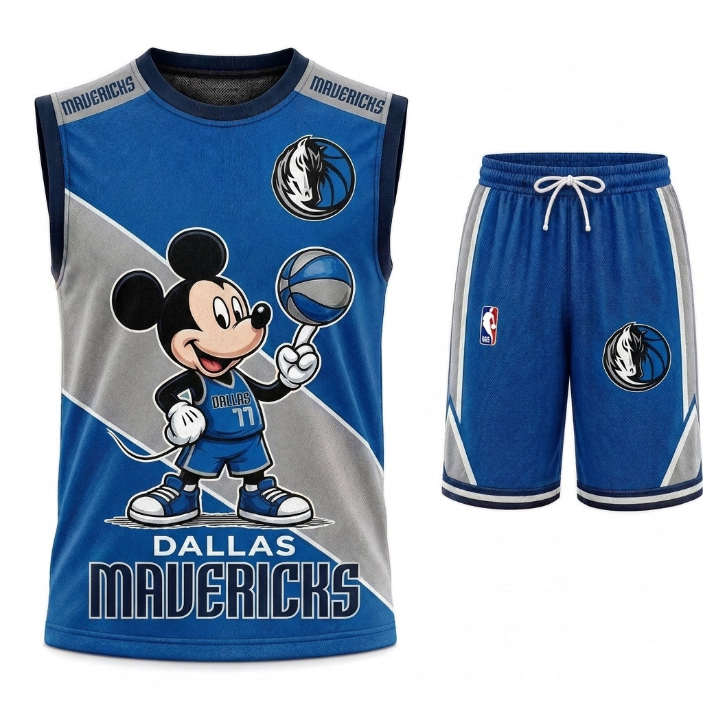 Sport Fan Set — Basketball Jersey+ Shorts | All 30 Teams Available