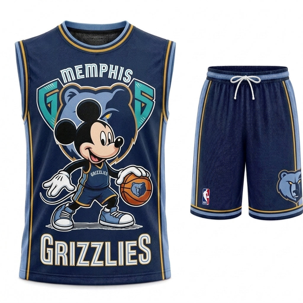 Sport Fan Set — Basketball Jersey+ Shorts | All 30 Teams Available