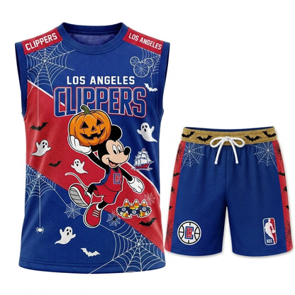 Limited Halloween Fan Set — Cartoon Mouse Basketball Jersey + Shorts | 30 Teams - Custom Fan Apparel Image 17