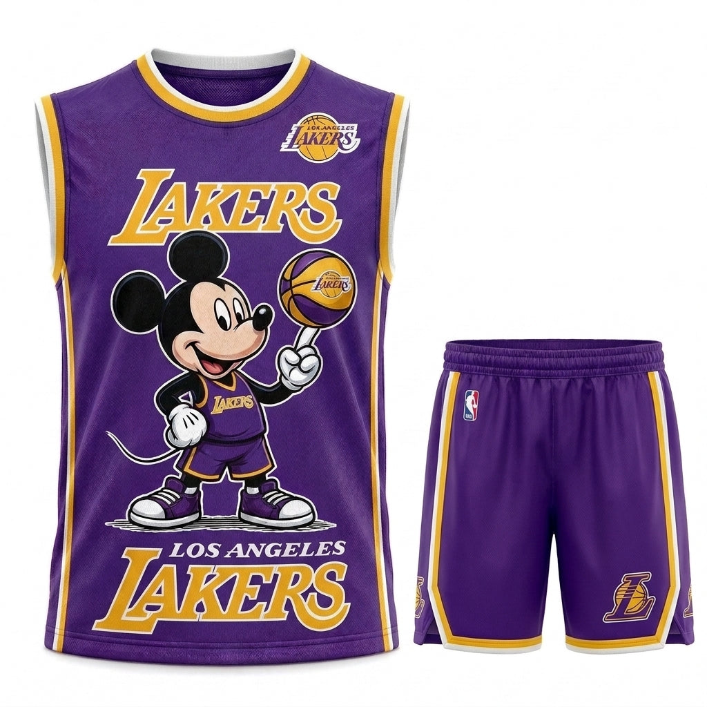 Sport Fan Set — Basketball Jersey+ Shorts | All 30 Teams Available